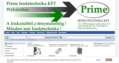 Desktop Screenshot of ebolt.primekft.hu